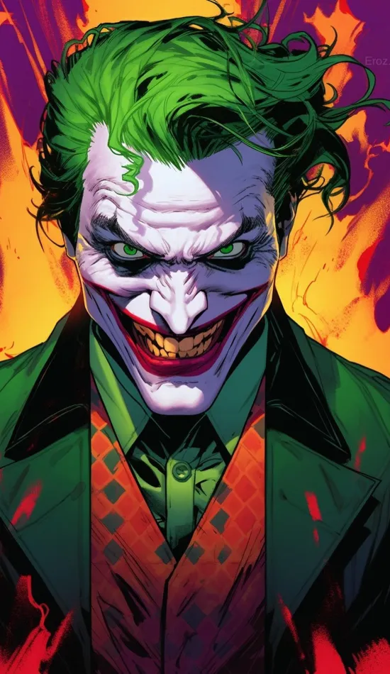 joker art iphone xs wallpaper