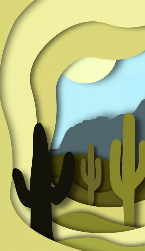 thumb for Desert Cactus Wallpaper