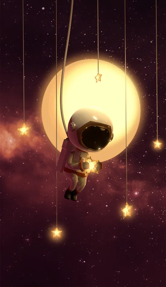 thumb for Cute Astronout Aesthetic Wallpaper