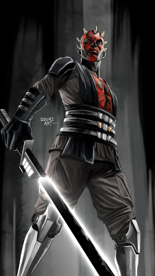 thumb for Darth Maul Home Screen Wallpaper