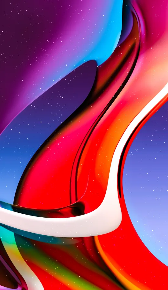 thumb for Gradient Glass Colorful Wallpaper