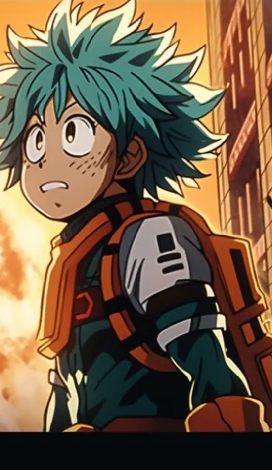 thumb for Izuku Midoriya Iphone Wallpaper