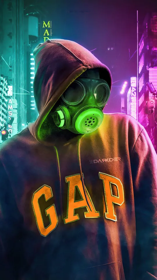 thumb for Gas Mask Mobile Wallpaper