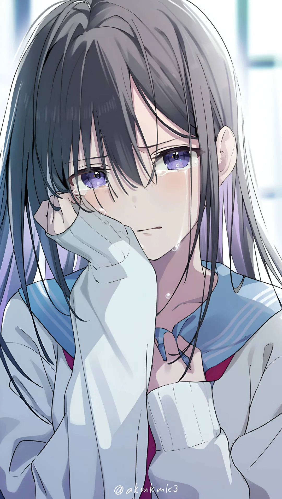 thumb for Crying Anime Wallpaper