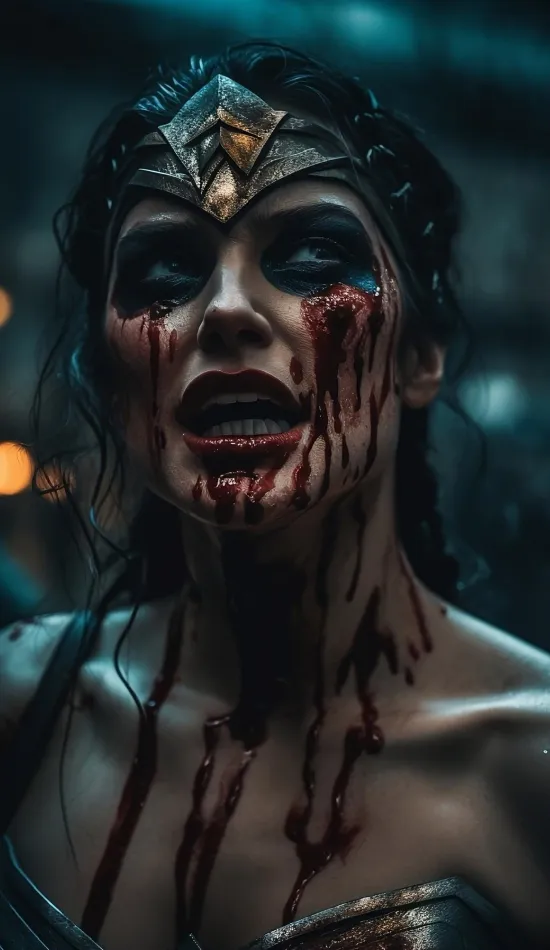 thumb for Zombie Wonder Woman Cool Wallpaper