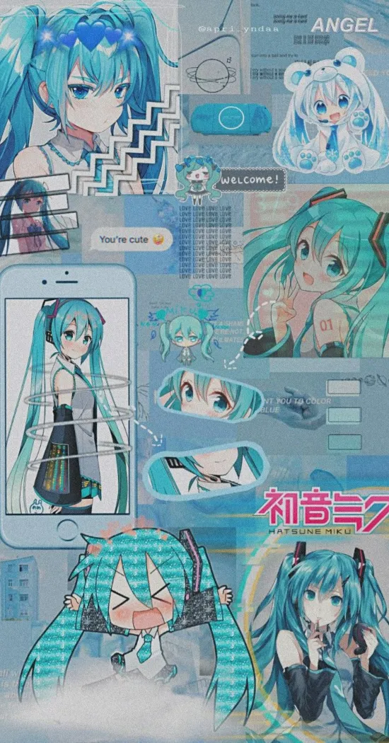 thumb for Miku Aesthetic Wallpaper