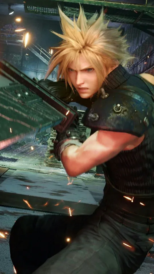 cloud strife android wallpaper