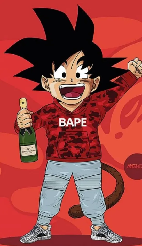 thumb for Son Goku Bape Wallpaper