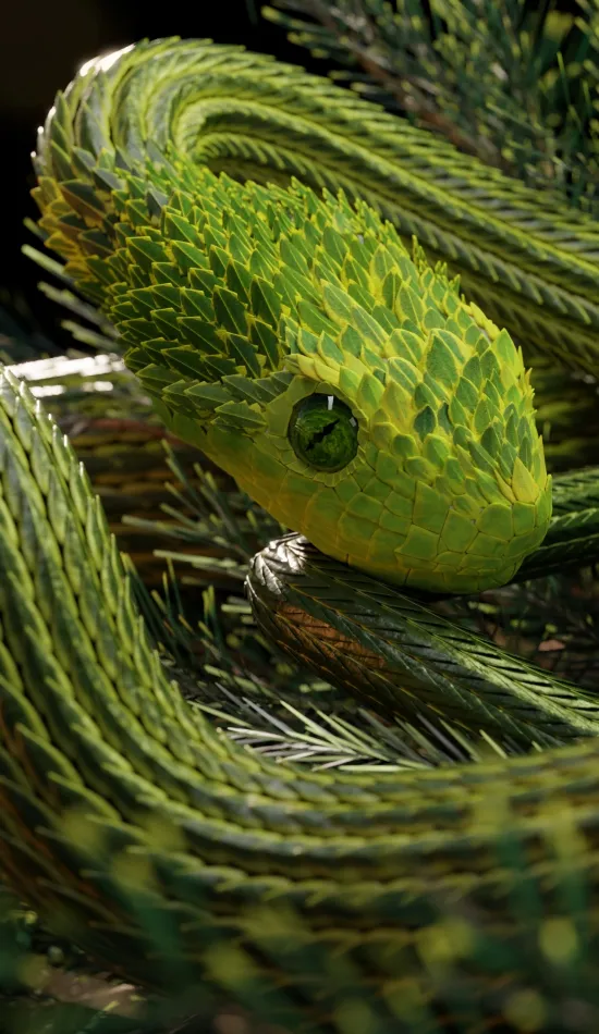 thumb for Bush Viper Green Wallpaper