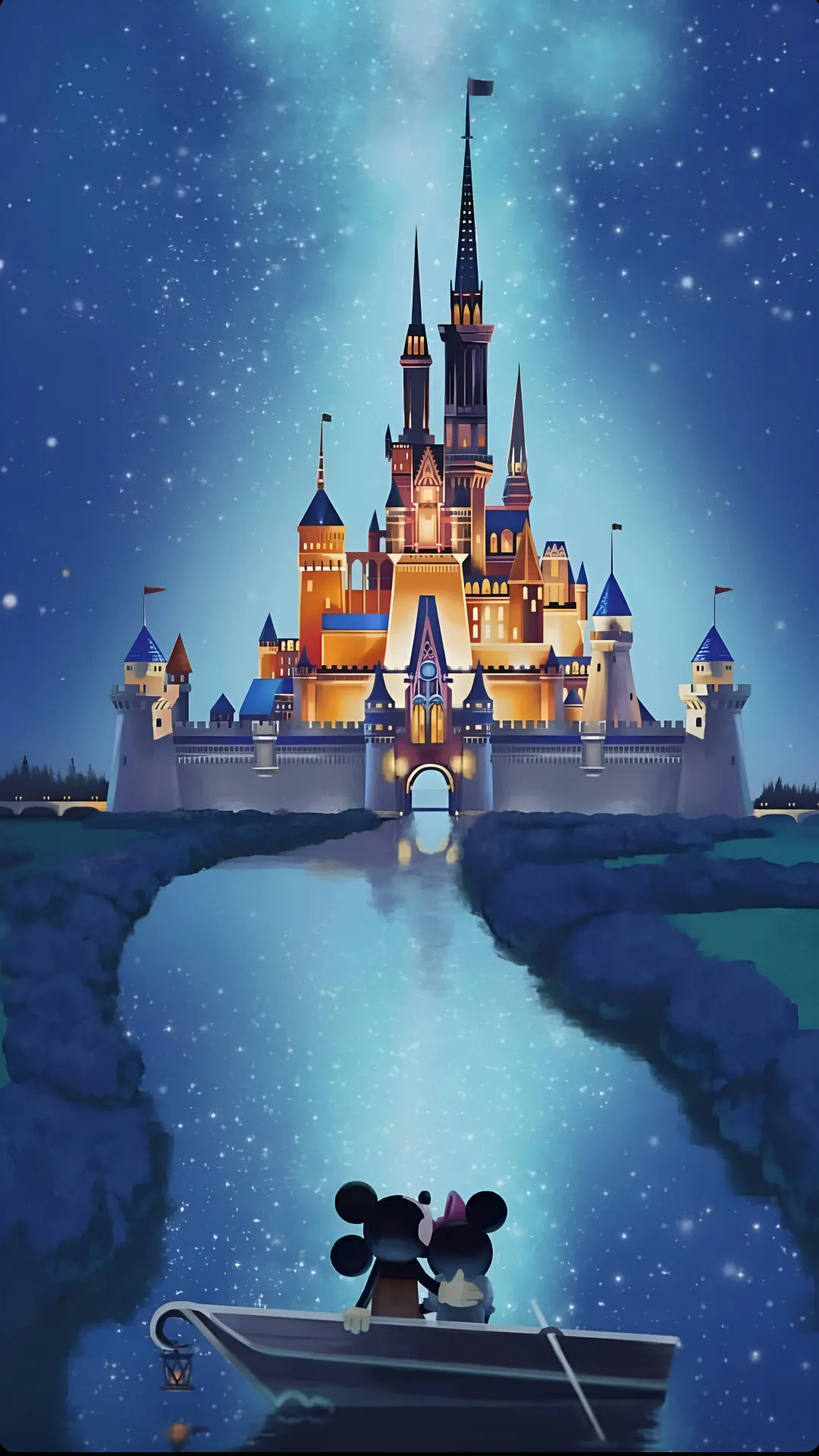 disney castle wallpaper