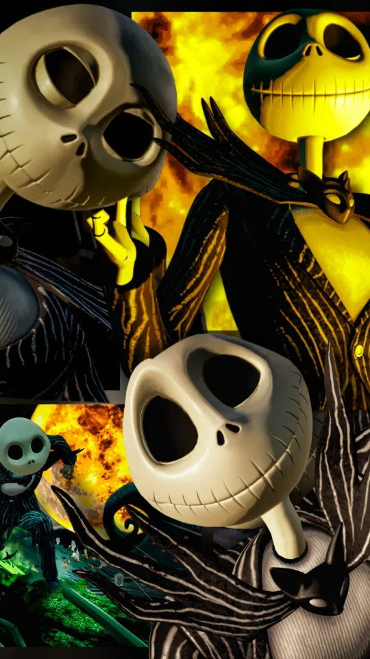 jack and sally image for wallpaper