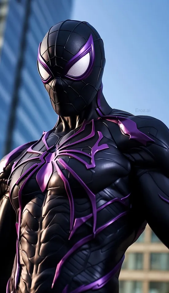 thumb for Purple Prowler Spider Man Neon Wallpaper