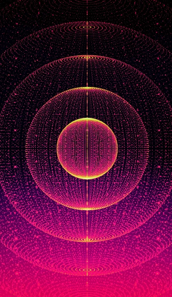 pink sphere wallpaper