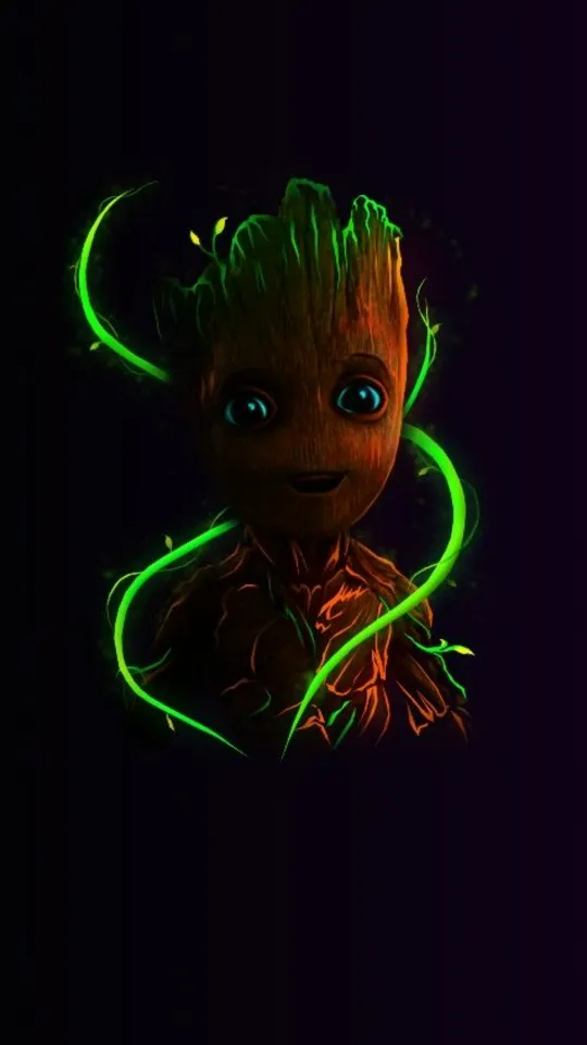 thumb for Baby Groot Home Screen Wallpaper