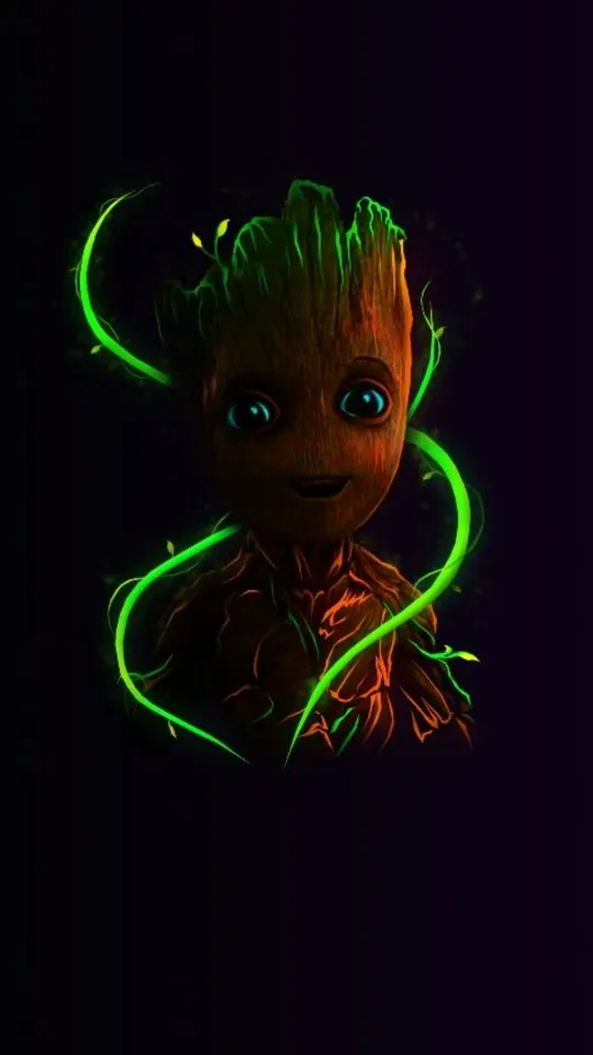 baby groot home screen wallpaper