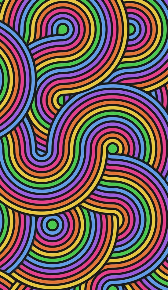 rainbow colours wallpaper