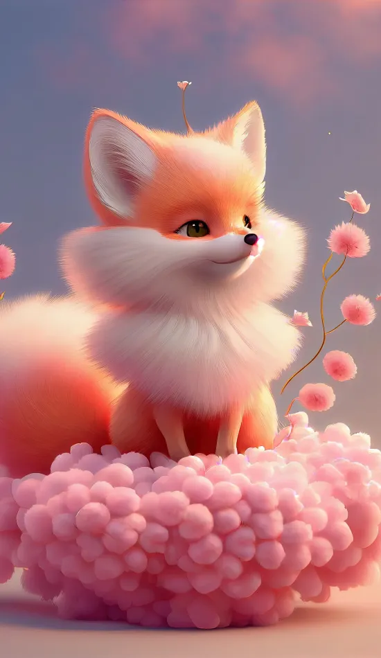 cute fox wallpaper