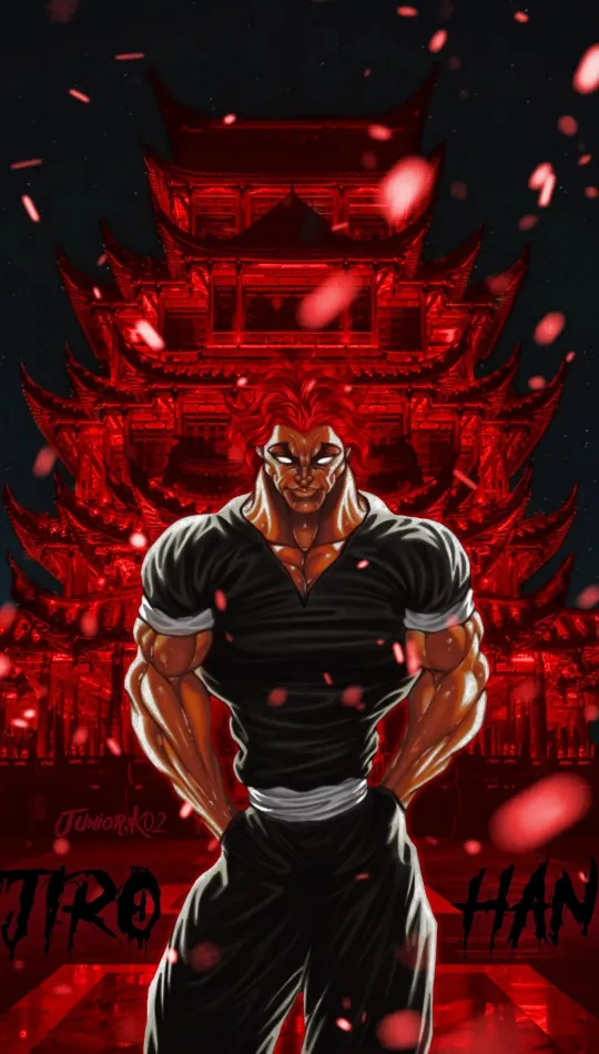 baki hanma phone wallpaper