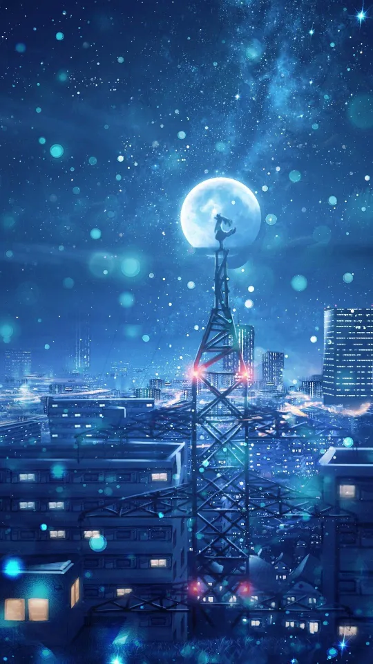 anime landscape home screen wallpaper