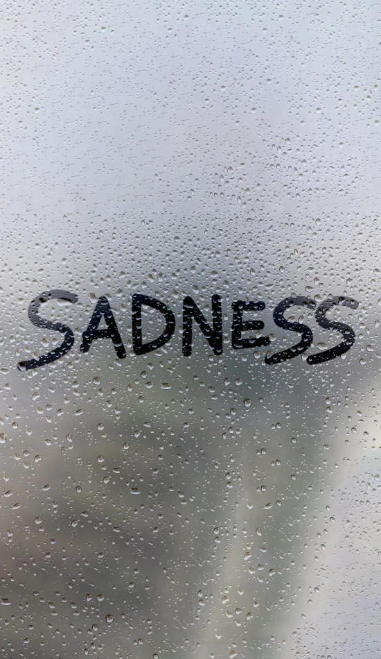 thumb for Sadness Typography Wallpaper