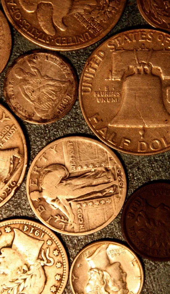 pennies wallpaper