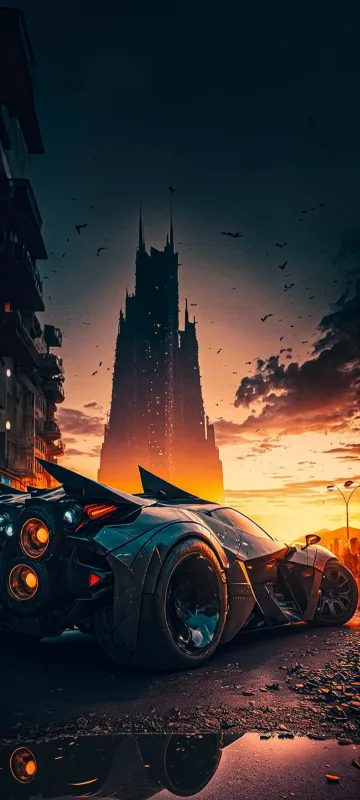 thumb for Batman Batmobile Car Wallpaper