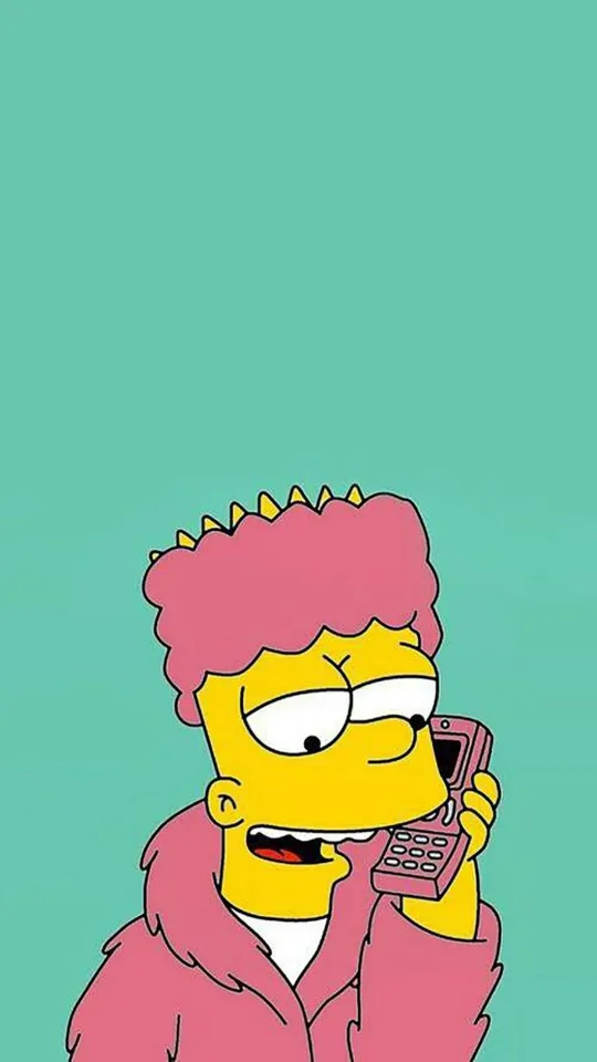 thumb for Aesthetic Bart Simpsons Wallpaper