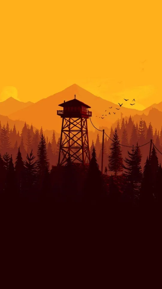 firewatch cool wallpaper