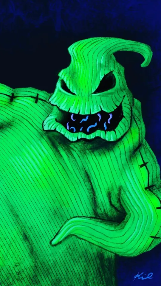 oogie boogie home screen wallpaper