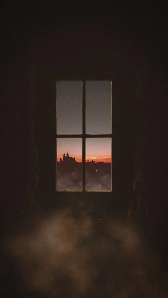 window view smoke wallpaper