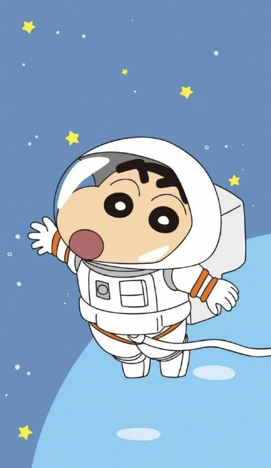 thumb for Astronaut Shinchan Wallpaper