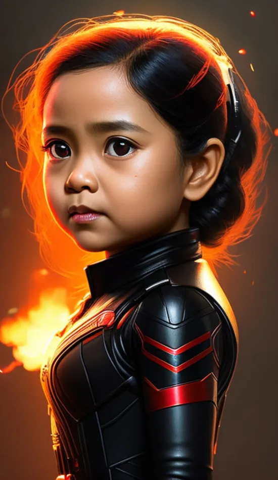 thumb for Baby Black Widow Wallpaper