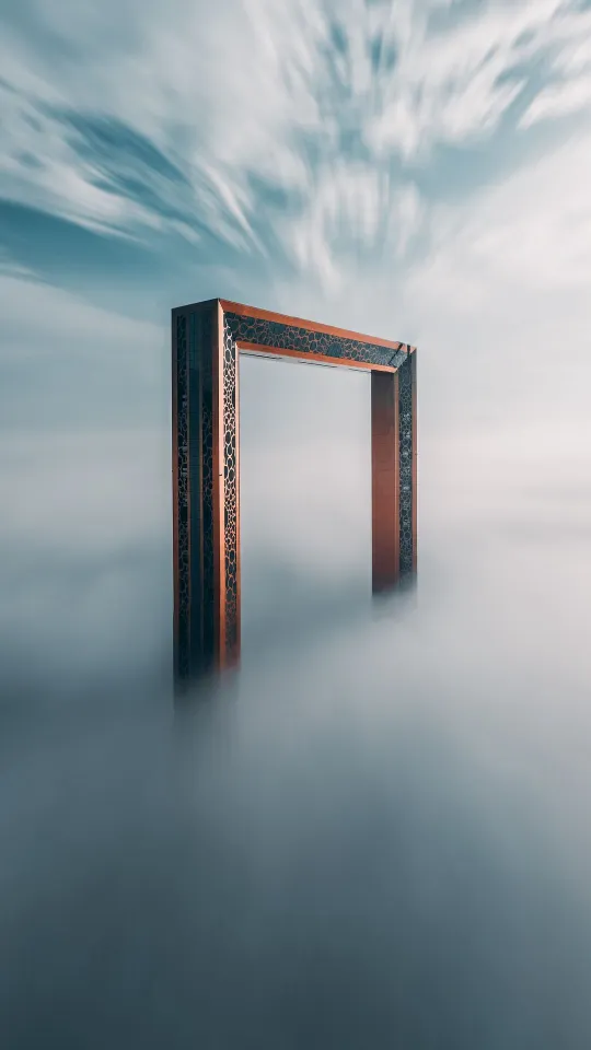 thumb for Arch Portal Sky Clouds Wallpaper