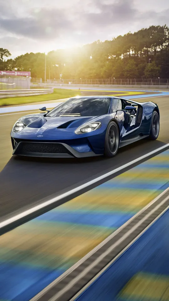 thumb for Ford Gt Sports Car Track Wallpaper