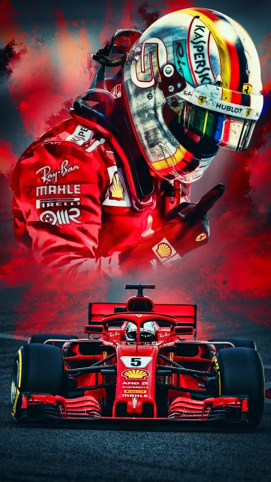 thumb for Vettel Phone Wallpaper