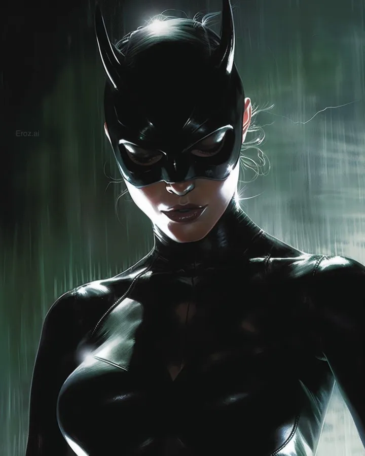 thumb for Catwoman Neon Wallpaper