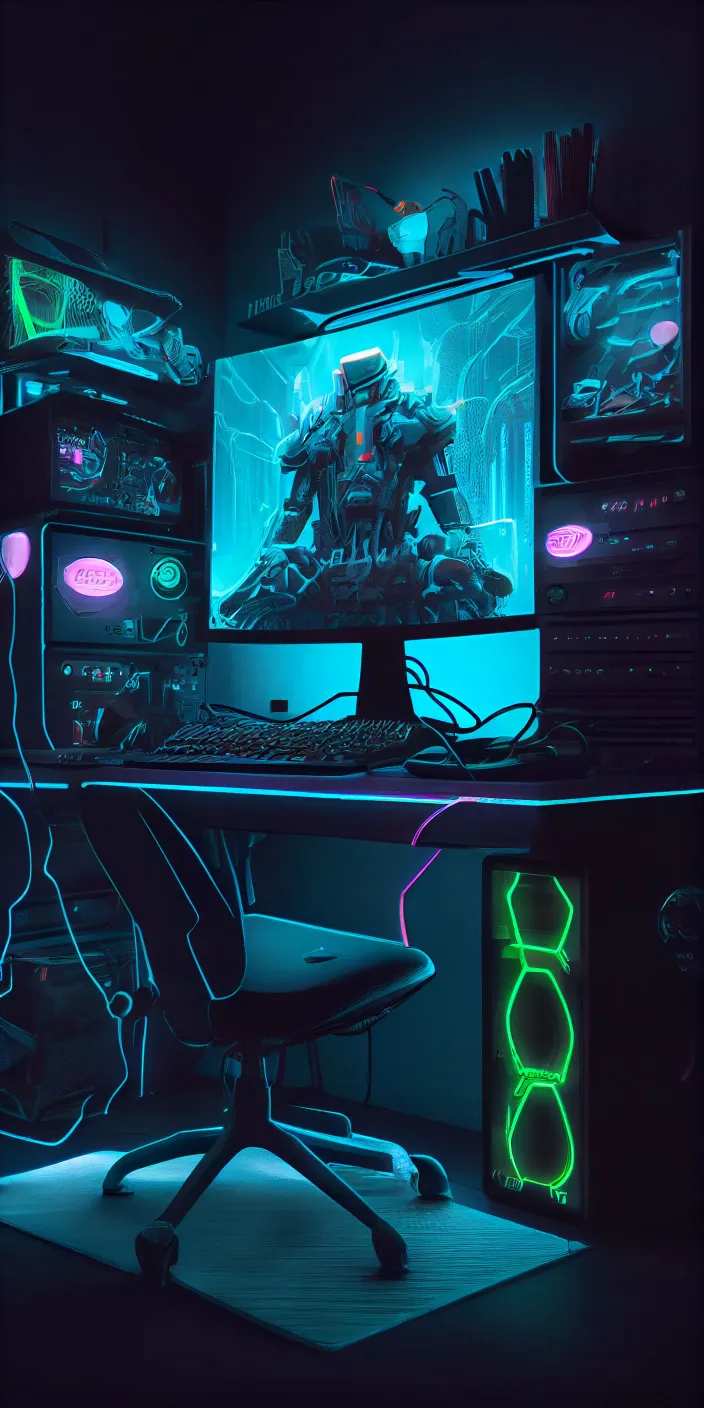 thumb for Setup Gamer Wallpaper