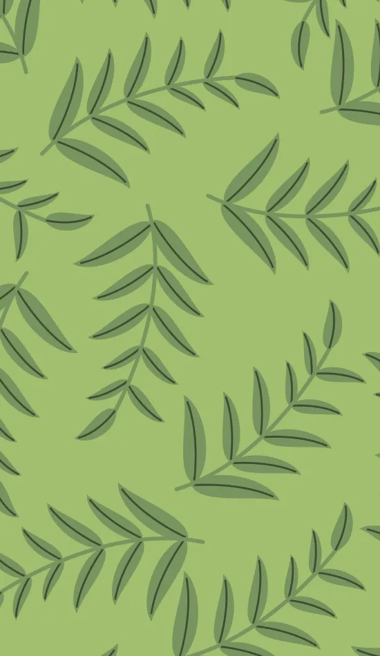 green fern leaves wallpaper