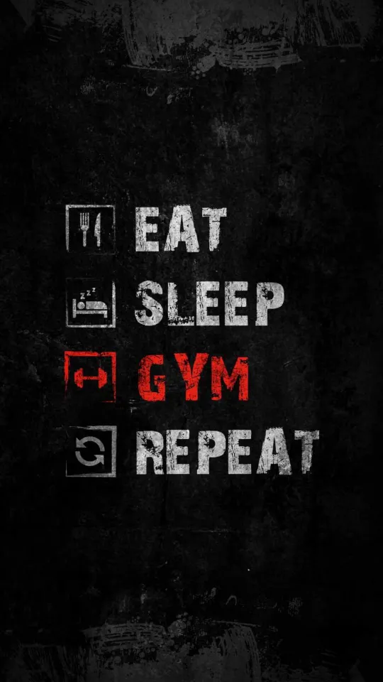 thumb for Eat Sleep Gym Repeat Wallpaper