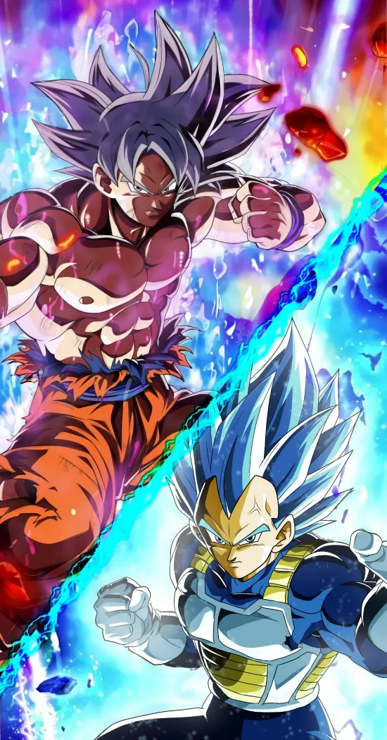 thumb for Goku And Vageta Lock Screen Wallpaper