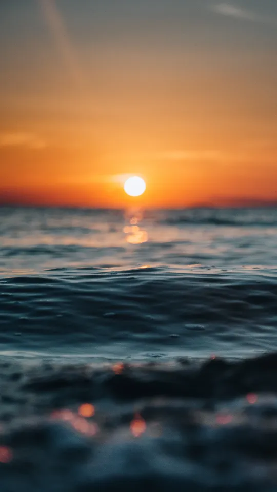 greek sunset wallpaper