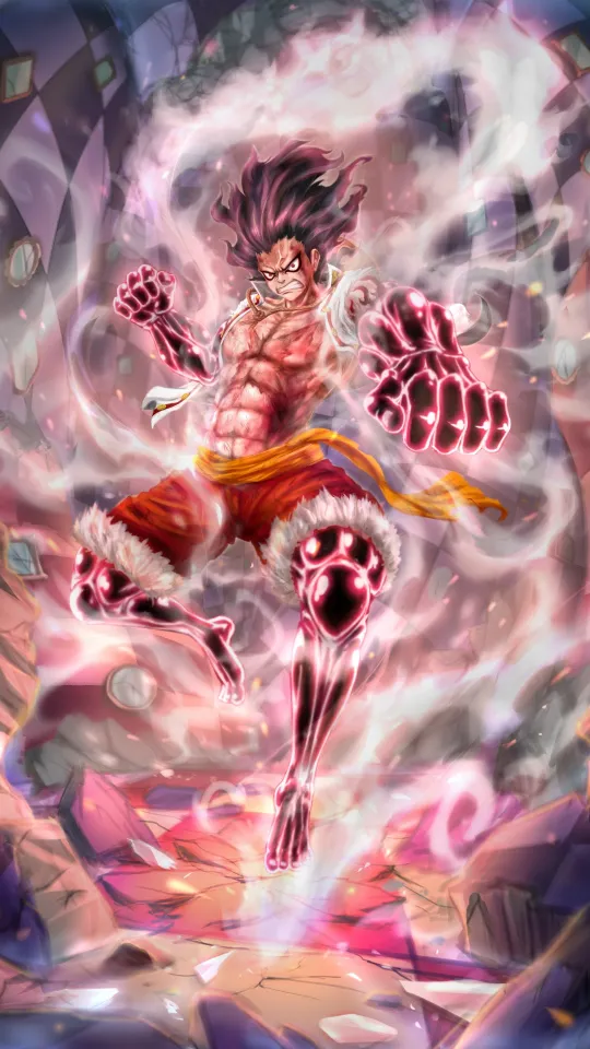 thumb for Gear 5 Luffy Phone Wallpaper