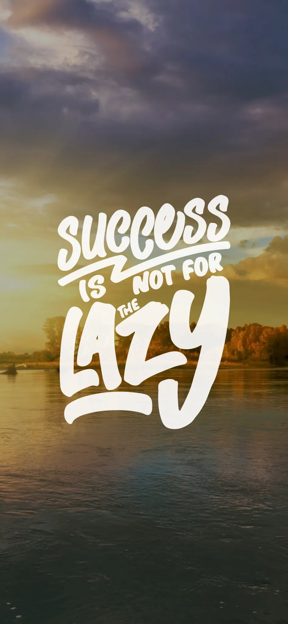 thumb for Success Is Not For The Lazy Motivational Quotes Wallpaper