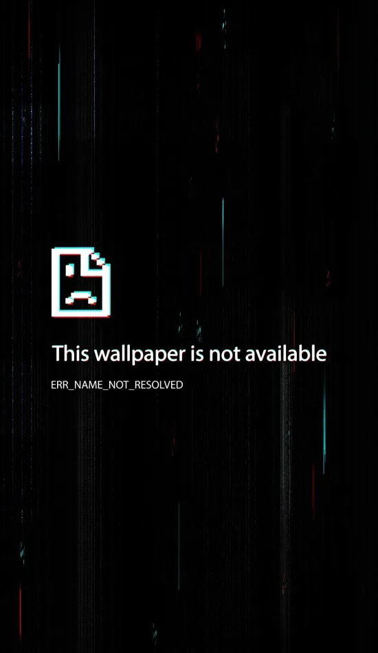 this wallpaper is not available