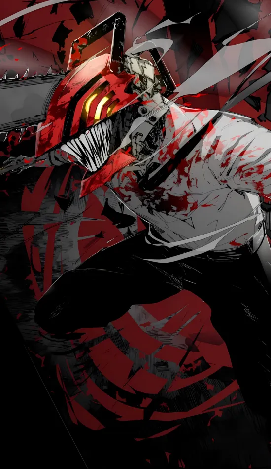 thumb for Chainsaw Man Iphone Wallpaper