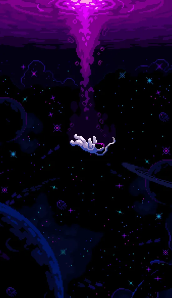 thumb for Astronaut Diving Wallpaper