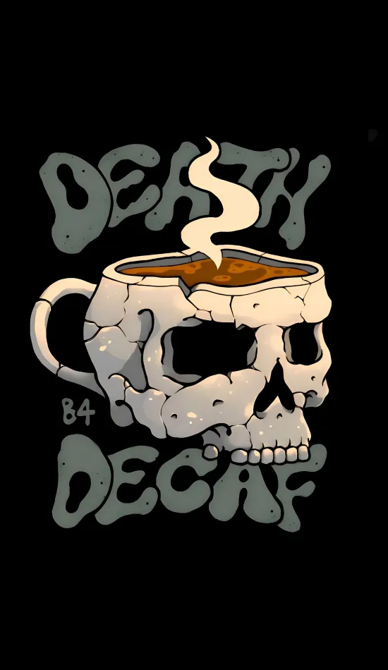 thumb for Death Before Decaf Wallpaper