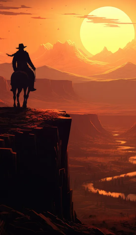 thumb for Red Dead Redemption Sunset Game Wallpaper