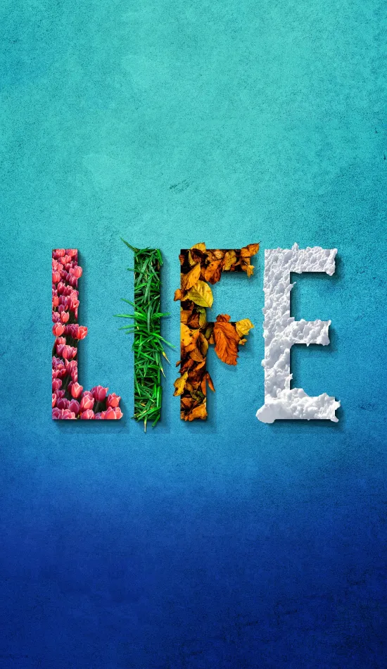 thumb for Life Typography Wallpaper