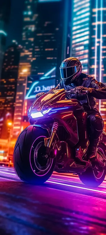 thumb for Motorcycle Ai Art Wallpaper